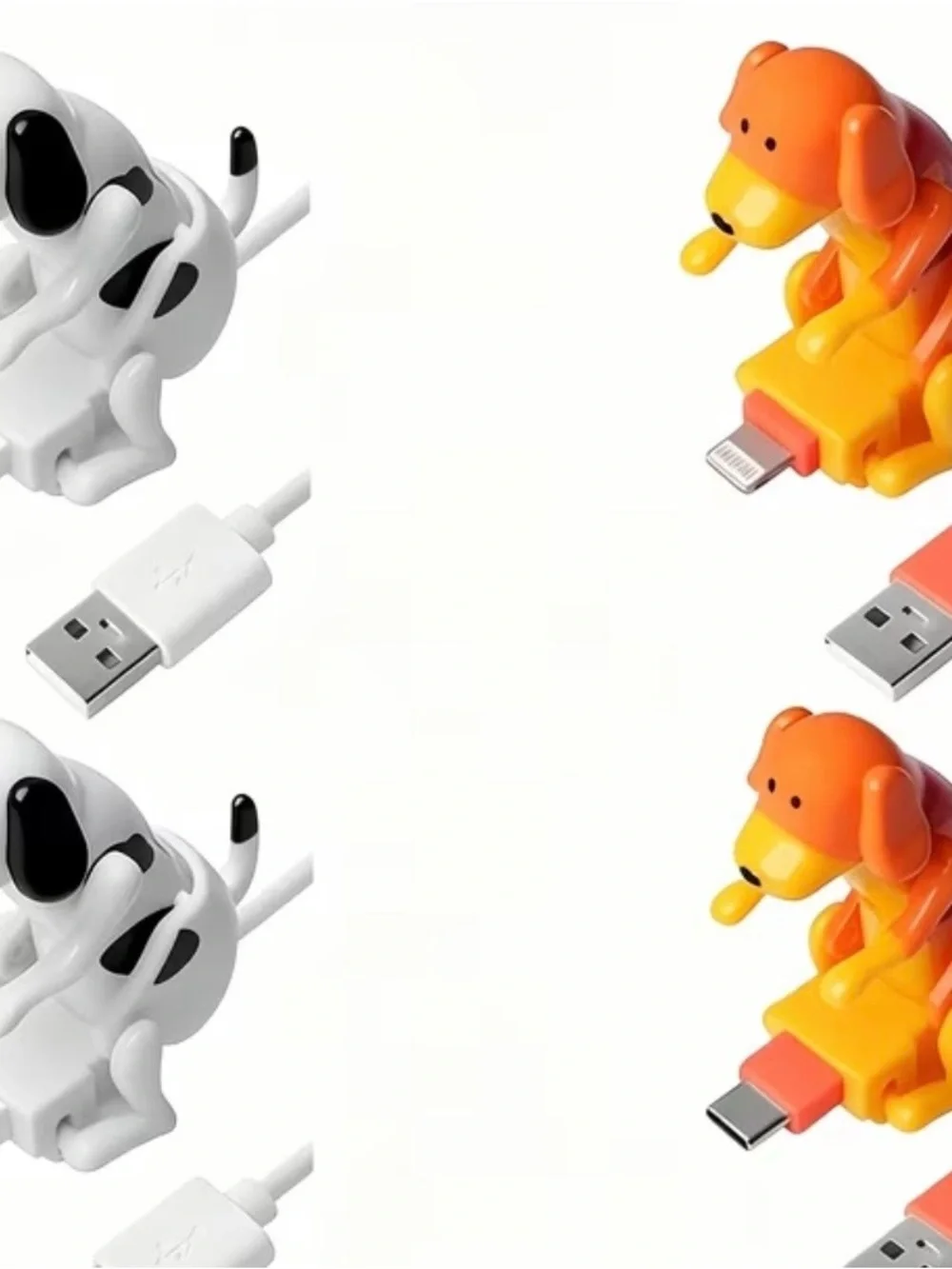 Moving Dog Cable  USB C Cover charger cable
